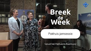 Artiesten Breek de Week jammen op klassieker Cohen  Breek de Week [upl. by Marna27]