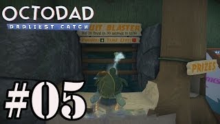 Lets Play Octodad Dadliest Catch  Parte 3  Brinquedo de Algas Infernal [upl. by Saitam]