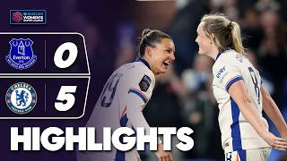 5️⃣ Consecutive Wins Chelsea Remain Unbeaten  Everton v Chelsea Highlights  Barclays WSL 202425 [upl. by Leivad]