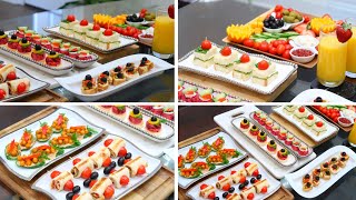 Easy Appetizer Ideas to Impress your Guests  Party Finger Food Recipes [upl. by Benedic487]