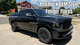 How to Install RedRock OEM Style Fender Flares on a 0918 Ram 1500  Quick and Easy DIY [upl. by Bautram755]