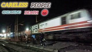 PURI DURONTO  MUMBAI MAIL GARIB RATH133 KMH OVERNIGHT TRAINS BREAKS THE SILENCE OF NIGHTtrain [upl. by Ozan105]