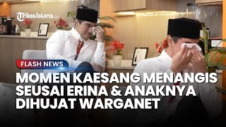 Momen Kaesang Pangarep Menangis seusai Erina Gudono amp Anaknya Dihujat Warganet Enggak Kuat Saya [upl. by Eniksre878]