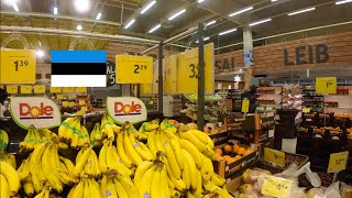 Spend 20 EUR in an Estonian Grocery Store 2022 ver [upl. by Rahab]