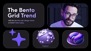 Bento Grids  New Web Design Trend for 2024 [upl. by Nyltak]