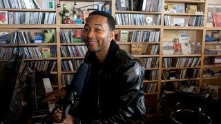 John Legend NPR Music Tiny Desk Concert [upl. by Eneluqcaj]