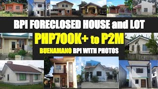 WITH PHOTOS BPI BUENA MANO P700K to P2M FORECLOSED HOUSE AND LOT NO ISSUES GREEN TAG PROPERTIES [upl. by Eleanor735]