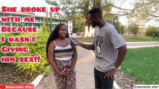 🥺🫣So Sad KNUST Girls Share their worst breakup line they’ve ever heard [upl. by Euell639]