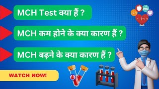 MCH blood test in Hindi  MCH कम और ज्यादा क्यों होता है  MCH नार्मल कैसे करें [upl. by Mayne143]