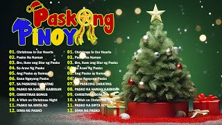 Best Tagalog Christmas Songs Medley 2025 🌟Paskong Pinoy 2025 Medley with Lyrics 🎄 [upl. by Nivlac]