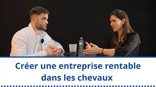 Lancer son entreprise équestre  Interview avec Amandine de DDE [upl. by Wrightson]