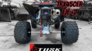 HONDA TRX450r eje tusk 2  TUSK AXLE [upl. by Sivatnod]