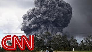 Summit of Hawaiis Kilauea volcano erupts [upl. by Zeb]