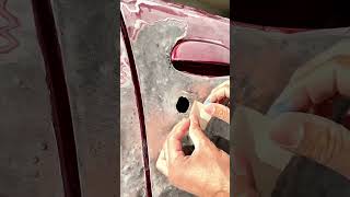 Delik kapama automobile detailwork shortvideos detailes tiles details tools [upl. by Yleek]