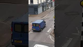 Tameside The Blue Van Woman Ashton Under Lyne tameside automobile transport travel england [upl. by Notak104]