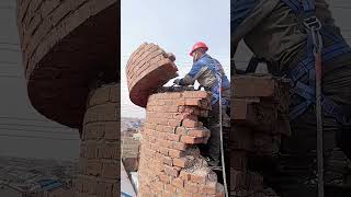 Chimney Brick Demolition Process  Unique tools to boost efficiency and streamline work [upl. by Teddy]