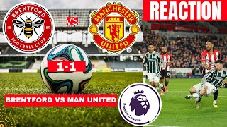 Brentford vs Manchester United 11 Live Premier League EPL Football Match Score Highlights Vivo [upl. by Assirralc]