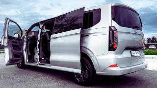 Ford Tourneo Custom Car Old to New Model 2024 New Model Modified Cars ford electronic 2024 [upl. by Lecroy]