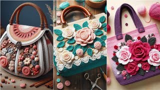 Прекрасные Вязаные сумки идеи для вязания DIY  Lovely knitted bags Knitted ideas [upl. by Annazor]