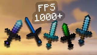 Top 10 Best PvP Texture Packs for Minecraft FPS BOOST  JavaMCPE [upl. by Bravar]