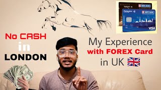 What is forex card   My Experience with hdfcbank Forex Card in london Best Exchange Rates in🇮🇳 [upl. by Buckler]