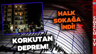 Adanada 5 Büyüklüğünde Korkutan Deprem Halk Sokaklara Döküldü [upl. by Au]