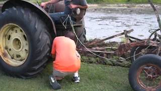 John Deere 60 Standard Wheatland Plowing [upl. by Oakman]