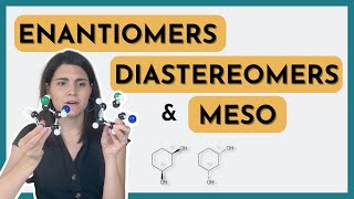 Stereoisomers Enantiomers Diastereomers and Meso Compounds [upl. by Ziguard]