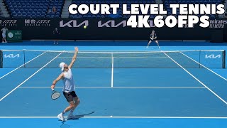 Grigor Dimitrov amp Emil Ruusuvuori Points Practice  Court Level 2024 4K 60FPS [upl. by Euell377]