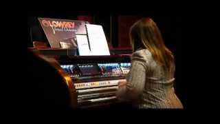 Lori Graves playing Sleigh Ride on the Lowrey Organ [upl. by Kimberlyn815]