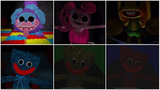 Roblox Poppy Playtime Chapter 2 All Jumpscares [upl. by Eymaj]