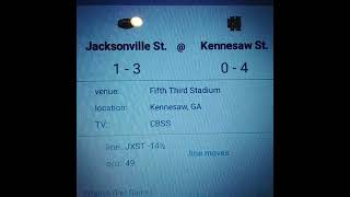 Jacksonville St vs Kennesaw St College Football 10424 Prediction Free Pick [upl. by Demmahom389]