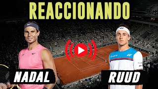 Nadal vs Ruud  Final de Roland Garros  Reaccionando en BATennis [upl. by Goldfinch]