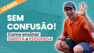 Aprenda DIREITA e ESQUERDA com os animais e NUNCA MAIS esqueça Faça comigo  Robson Furlan [upl. by Sarette702]