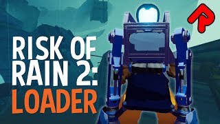 Risk of Rain 2 Loader gameplay Grappling Hook Mayhem  RISK OF RAIN 2 Skills 20 Update PC [upl. by Telocin]