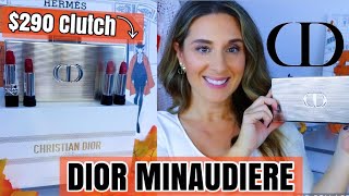 ROUGE DIOR MINAUDIÈRE  LIMITED EDITION  SWATCHES WHAT FITS MOD SHOTS [upl. by Nauj]