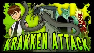 Ben 10 Kraken attack Omniverse episode GAME Ben 10 cartoon inspired GAMES [upl. by Aylward3]