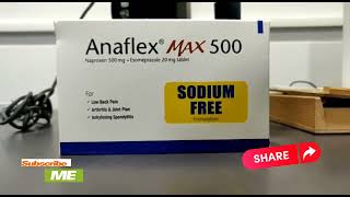 Anaflex Max 500 mg কাজ কি [upl. by Berry543]