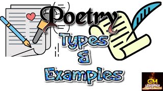 Types of PoetryGM Lectures [upl. by Andre321]