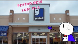 Peyton gets lost in a goodwill lizard skin short [upl. by Agnola]