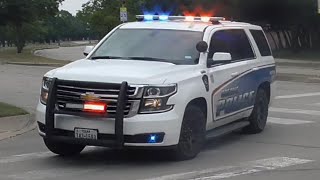 Boerne Police Department Tahoe Responding Code 3 [upl. by Chilcote]