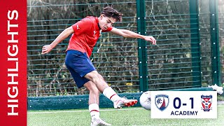 📽️ U19 Match Highlights  Chesterfield FC U19 01 York City U19 [upl. by Gentes620]