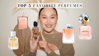 Top 5 Favorite Perfumes For Women [upl. by Carena]