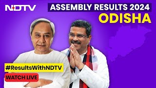 Odisha Assembly Election Results 2024 LIVE  Odisha Election Results  Assembly Results Odisha [upl. by Bernat]