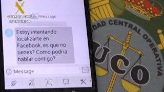 Cae una red que estafaba a través de SMS [upl. by Leilah90]