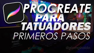 Procreate para tatuadores primeros pasos [upl. by Legnaleugim618]