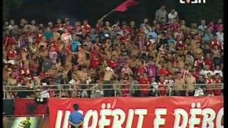 SKENDERBEU SHKELQEN DHE MUND DEBRECENIN NE KORÇE  CHAMPIONS [upl. by Eiramlatsyrc]