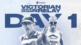 2024 ProFeet Victorian Track amp Field Relay Championships – Day 1 [upl. by Assetal]