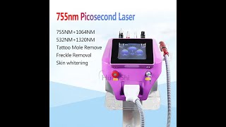 A0508 Portable Picosure Laser Tattoo Removal Carbon Peel Machine [upl. by Attena]