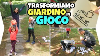 TRASFORMIAMO IL NOSTRO GIARDINO in Gioco da Tavolo [upl. by Etty]